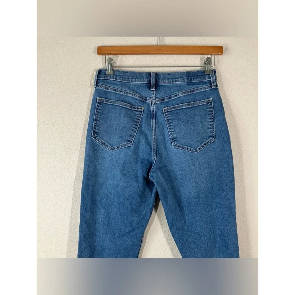 ABERCROMBIE & FITCH Slim Straight Jeans 29 Ultra High-Rise Medium Wash Festival